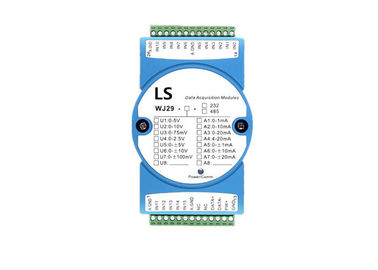 LS-WJ29 AD DA Converter 16-CH Analog Signal To RS485/232 Modbus Converters