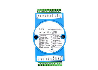 LS-WJ28 8CH Analog Signal 4-20mA or 0-5V to Serial RS485 RS232 Converter