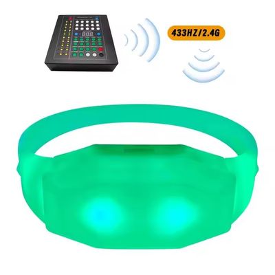 Central Control Wristbands DMX Compatible RF Wireless Controller for Shows, Concerts, Parties
