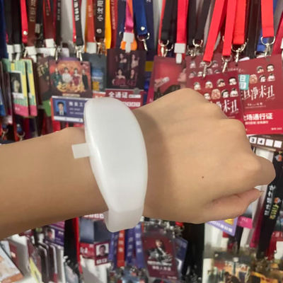 DMX Wireless Controller for 15 Color and Light Modes on Remote Controlled LED Bracelets with Silicone Design