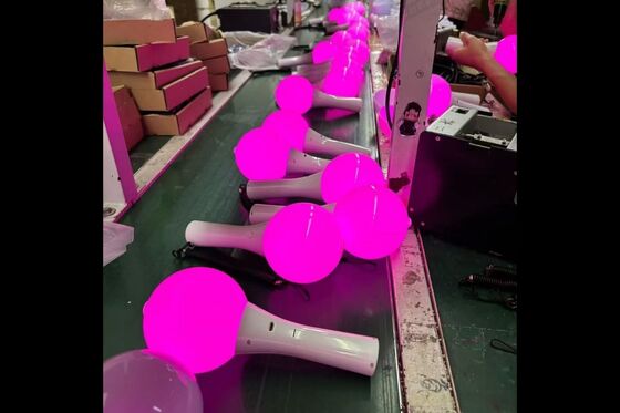 DMX Wireless Controller Providing Wireless Control for Rechargeable LED Ball Sticks Used in Concerts and Multi Day Rehearsals