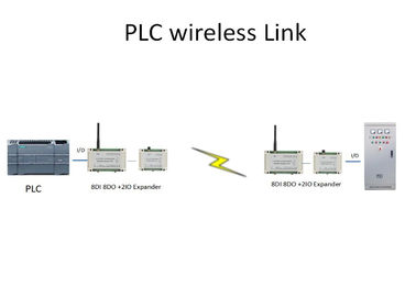 2DI2DO Wireless Digital I O Module , Wireless Pump ON OFF Control 2km