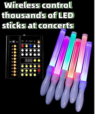 433MHz Wireless DMX Controller 10 Zone For Stage Lighting Control LED Bracelet Wireless Controller