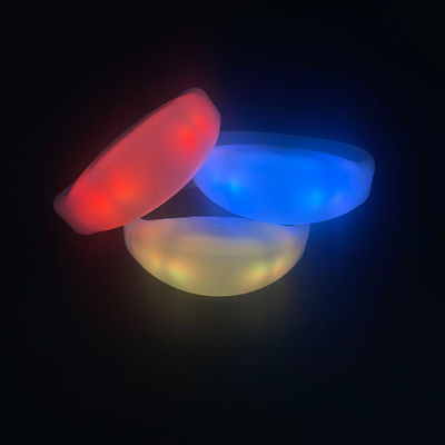 DMX Wireless Controller for 15 Color and Light Modes on Remote Controlled LED Bracelets with Silicone Design