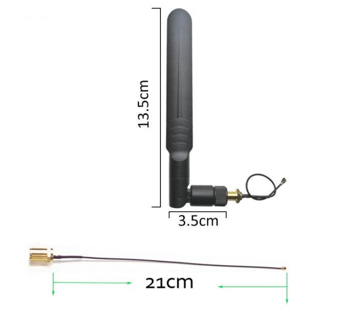 Wifi Module Antenna 8dBi RP SMA Connector 5GHz 5.8Ghz 162mm wifi Antena aerial